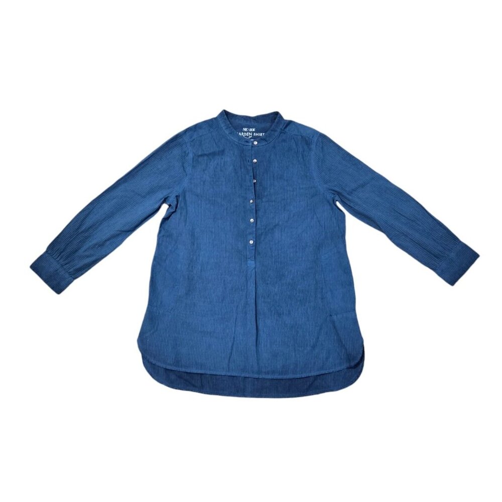 NEW NIC+ZOE Garden Shirt Women's Size PM Tunic Long Sleeve Blouse Button Front